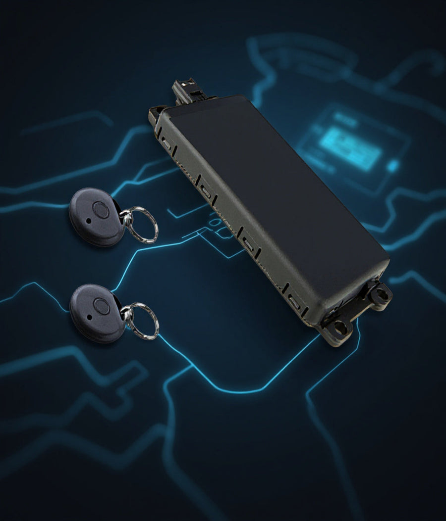 Official TrakShield S5 Authenticate tracking device and driver identification hardware